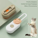 Escova Vaporizada p/ Pet - 3 em 1
