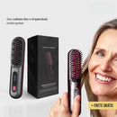 Escova Alisadora de Cabelo Portátil - BeautyPro