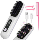 Escova Alisadora de Cabelo Portátil - BeautyPro