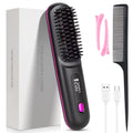 Escova Alisadora de Cabelo Portátil - BeautyPro