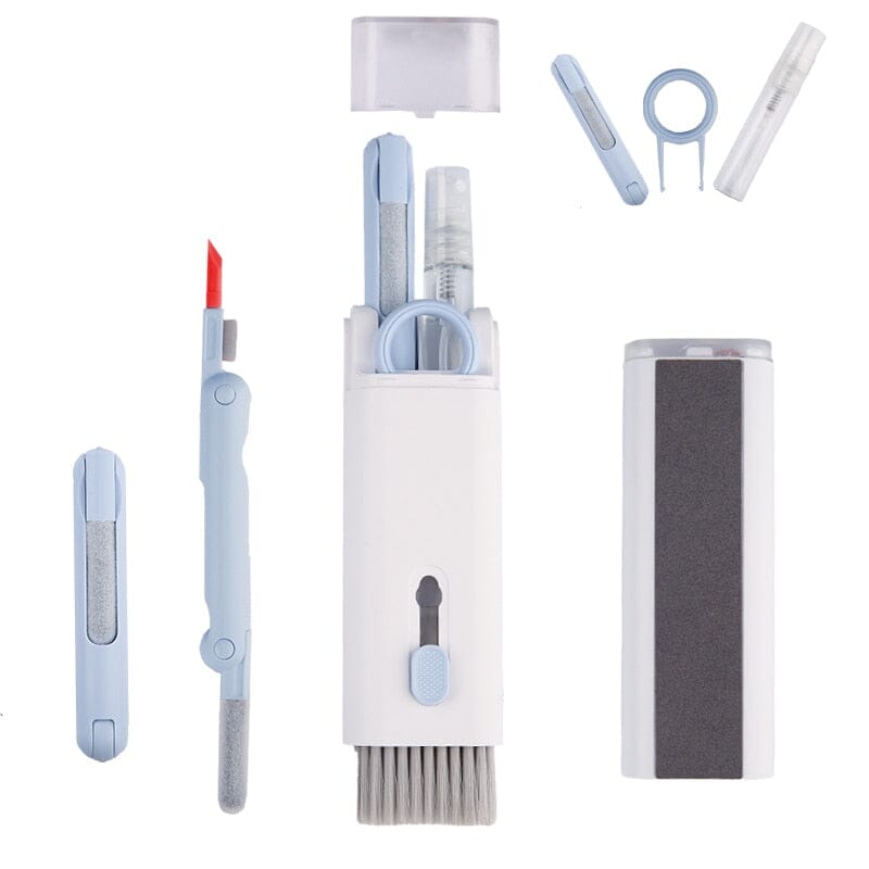 Mini Escova CleanPro 6 em 1 - Limpe Seus Dispositivos de Maneira Detalhada!